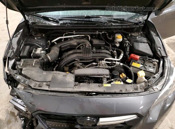 JF2GTAEC8N8276984 2022 SUBARU CROSSTREK Серый Вид задней части салона