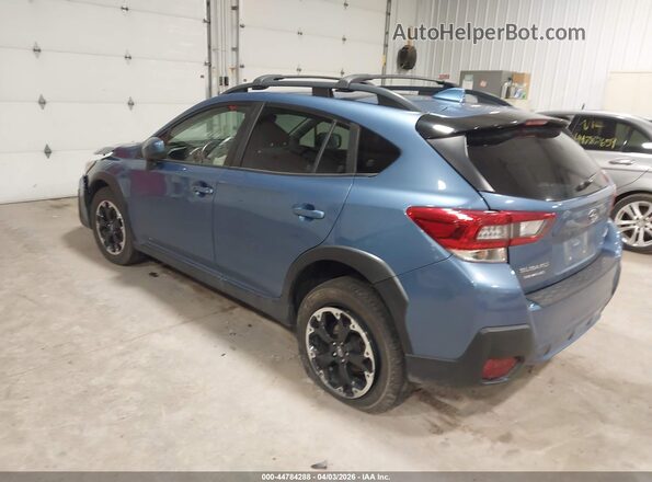 JF2GTAEC9MH307464 2021 SUBARU CROSSTREK Blue Задня ліва чверть