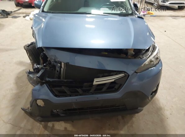 JF2GTAEC9MH307464 2021 SUBARU CROSSTREK Blue Вид спереду