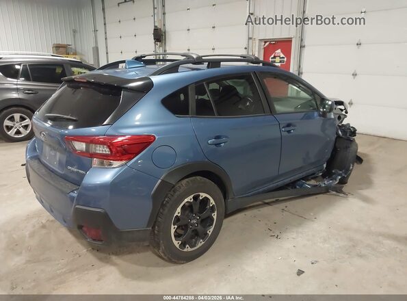 JF2GTAEC9MH307464 2021 SUBARU CROSSTREK Blue Задня права чверть