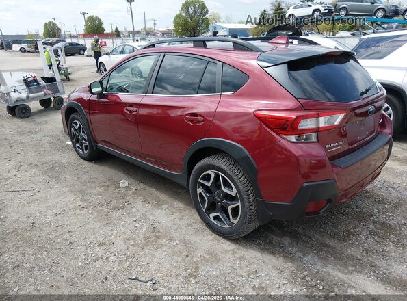 JF2GTAMC4K8210932 2019 SUBARU CROSSTREK Burgundy Задня ліва чверть