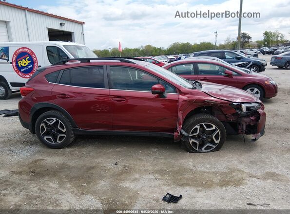 JF2GTAMC4K8210932 2019 SUBARU CROSSTREK Burgundy Вид задньої частини салону