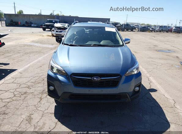 JF2GTAMC6J8293181 2018 SUBARU CROSSTREK Blue უკანა სალონის ხედი