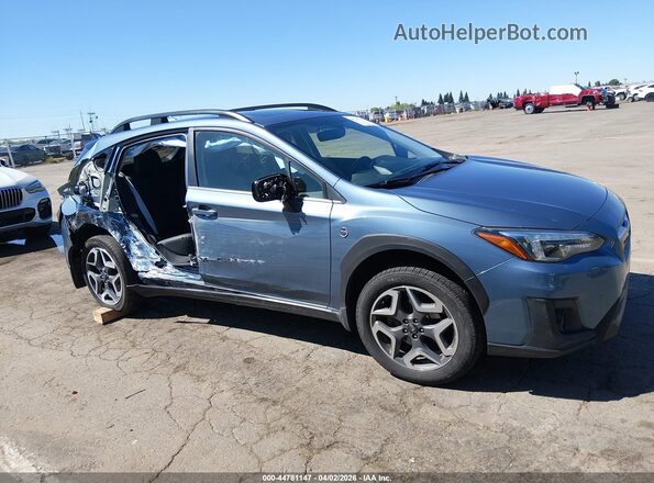 JF2GTAMC6J8293181 2018 SUBARU CROSSTREK Blue სალონის 360-გრადუსიანი ხედი