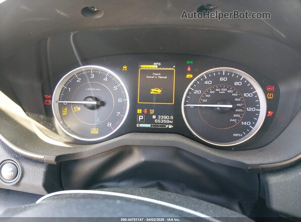 JF2GTAMC6J8293181 2018 SUBARU CROSSTREK Blue უკანა სავარძლების ხედი