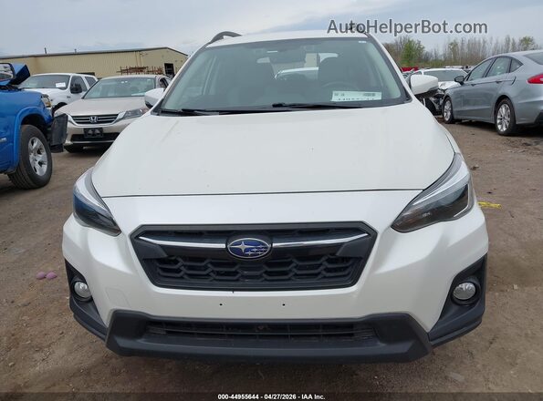 JF2GTAMC8K8291532 2019 SUBARU CROSSTREK White Instrument cluster view
