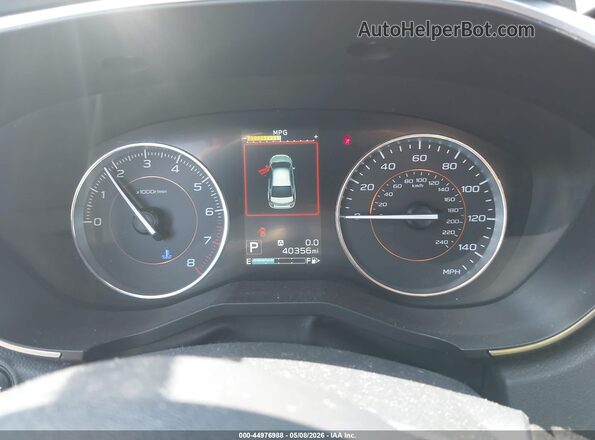 JF2GTAMC8K8378315 2019 SUBARU CROSSTREK Серый Вид задних сидений