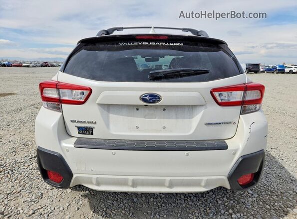 JF2GTAMCXK8380941 2019 SUBARU CROSSTREK White Вид ззаду