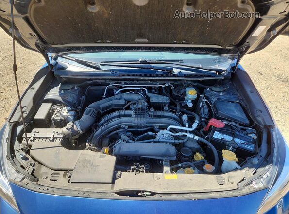 JF2GTANC2K8261764 2019 SUBARU CROSSTREK Blue Vista del compartimento del motor