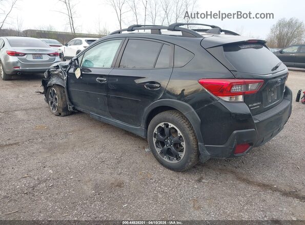 JF2GTAPC2NH277089 2022 SUBARU CROSSTREK Black Trasero izquierdo