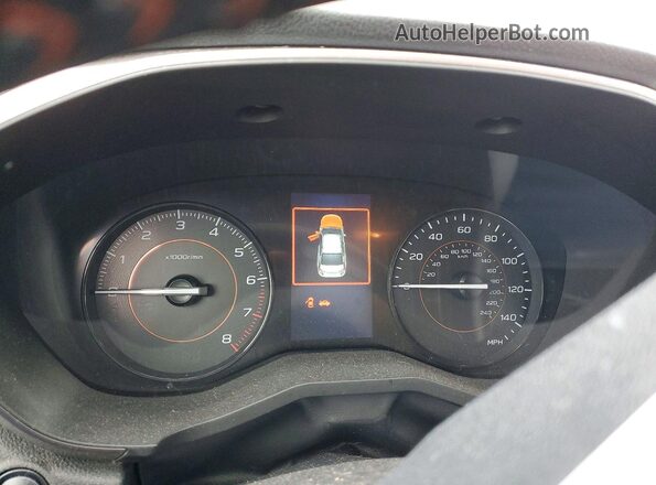 JF2GTAPC3M8208314 2021 SUBARU CROSSTREK Белый Вид щитка приборов