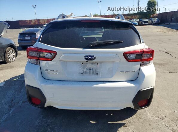 JF2GTAPC3M8324919 2021 SUBARU CROSSTREK White Հետևի տեսք