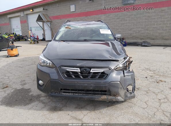 JF2GTAPC4NH256826 2022 SUBARU CROSSTREK Black Widok wnętrza z tyłu