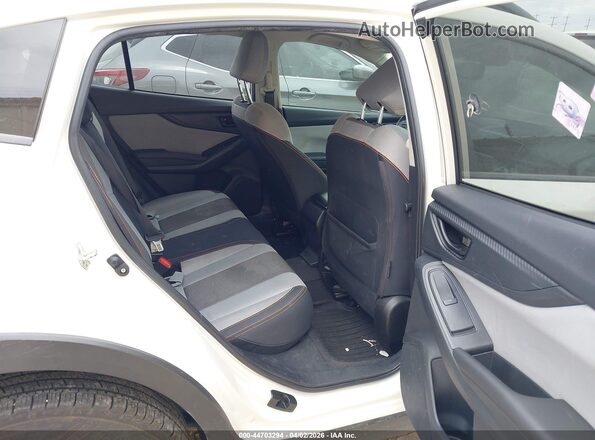 JF2GTAPCXM8373017 2021 SUBARU CROSSTREK White VIN კოდის სტიკერის ხედი