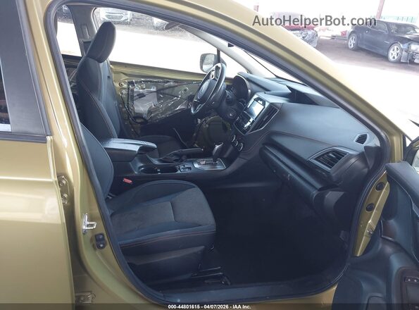 JF2GTAPCXNH213091 2022 SUBARU CROSSTREK Green 