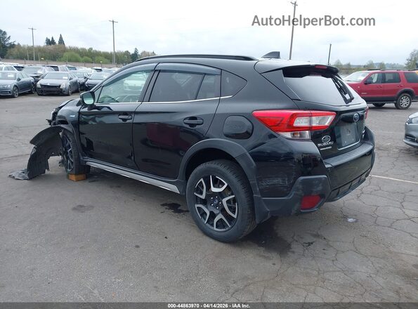 JF2GTDEC8KH372823 2019 SUBARU CROSSTREK HYBRID Black Tył lewy
