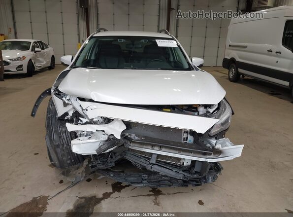 JF2GTHMC0PH312583 2023 SUBARU CROSSTREK White Instrument cluster view