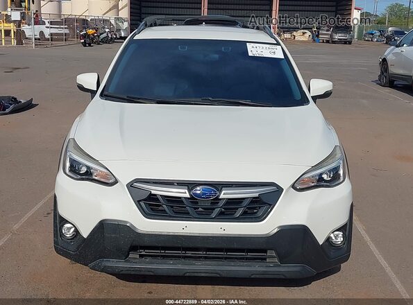JF2GTHMC2M8228504 2021 SUBARU CROSSTREK White Դիմացի տեսք
