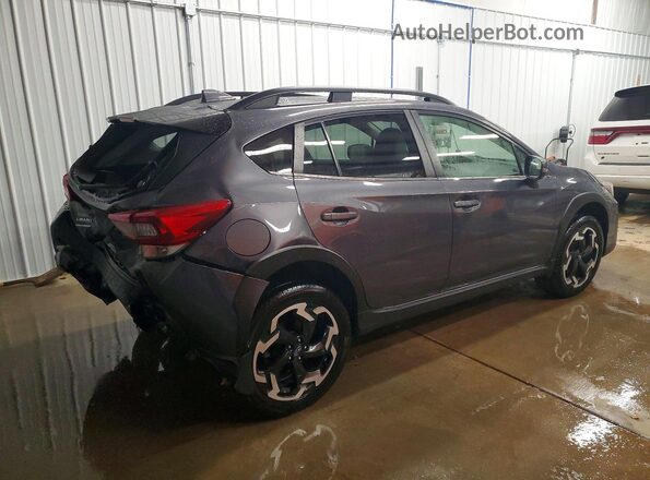 JF2GTHMCXM8236480 2021 SUBARU CROSSTREK Серый Задняя правая четверть