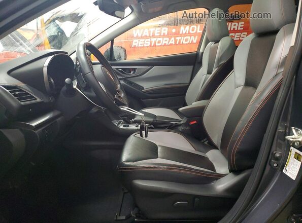 JF2GTHMCXM8236480 2021 SUBARU CROSSTREK Серый Вид салона спереди