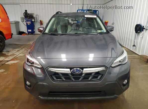 JF2GTHMCXM8236480 2021 SUBARU CROSSTREK Серый Вид спереди