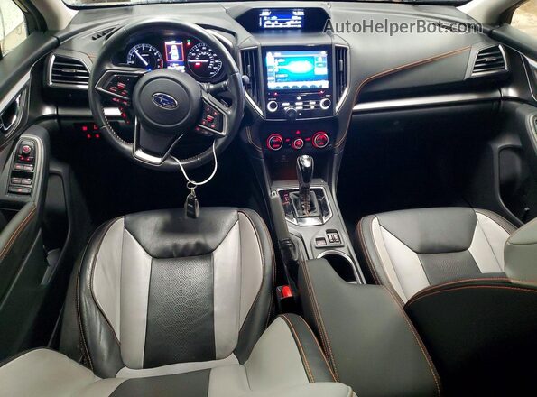 JF2GTHMCXM8236480 2021 SUBARU CROSSTREK Серый Вид панели приборов