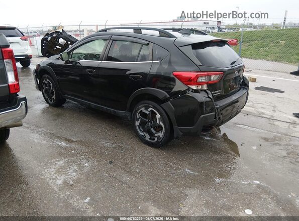 JF2GTHNC2M8680970 2021 SUBARU CROSSTREK Black Հետևի ձախ