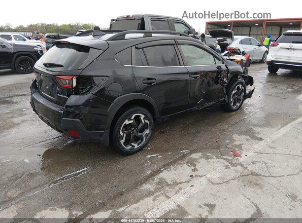 JF2GTHNC2M8680970 2021 SUBARU CROSSTREK Black Հետևի աջ