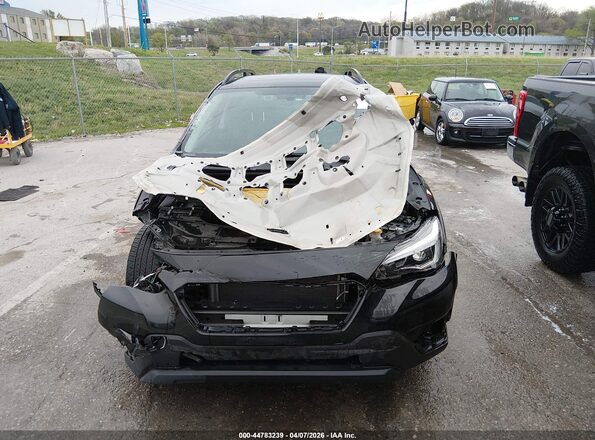 JF2GTHNC2M8680970 2021 SUBARU CROSSTREK Black Դիմացի տեսք