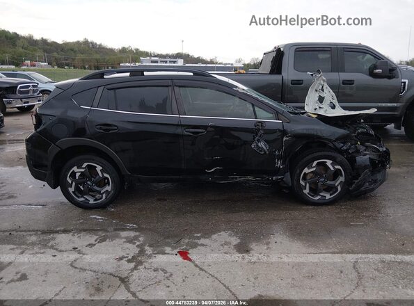 JF2GTHNC2M8680970 2021 SUBARU CROSSTREK Black Սալոնի 360 աստիճան տեսք