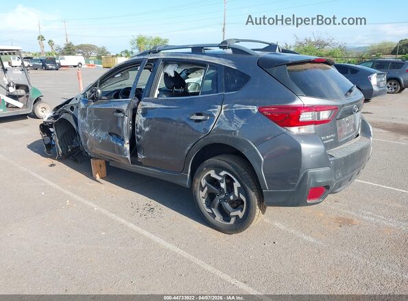 JF2GTHNC2NH259767 2022 SUBARU CROSSTREK Gray Rear left