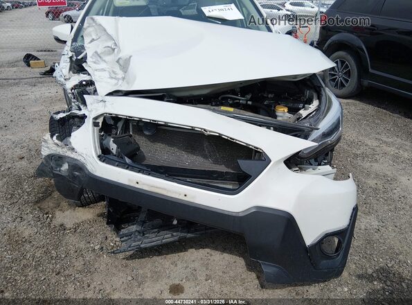 JF2GTHNC3M8397865 2021 SUBARU CROSSTREK White Widok wnętrza z tyłu