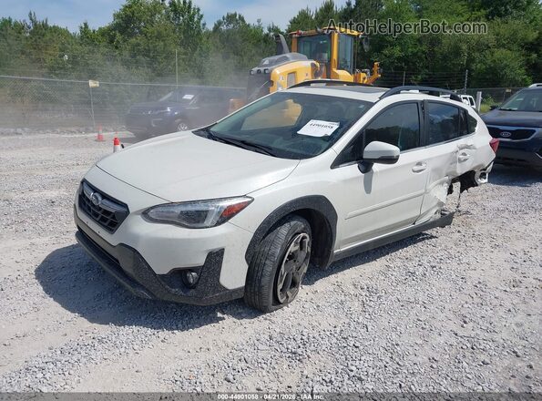 JF2GTHNC7M8261237 2021 SUBARU CROSSTREK White Front left
