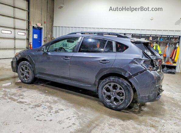 JF2GTHSC1MH391325 2021 SUBARU CROSSTREK Серый Задняя левая четверть