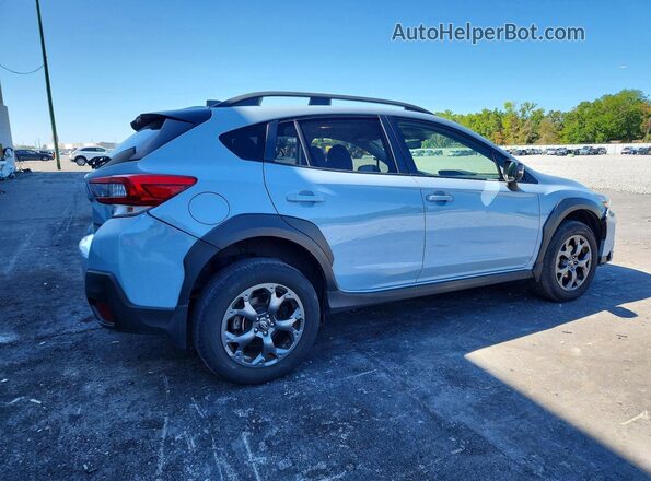 JF2GTHSC2NH237580 2022 SUBARU CROSSTREK Blue Tył prawy