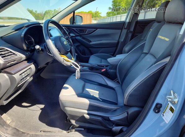 JF2GTHSC2NH237580 2022 SUBARU CROSSTREK Blue Widok wnętrza z przodu