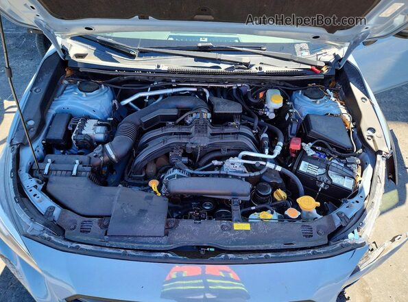 JF2GTHSC2NH237580 2022 SUBARU CROSSTREK Blue Widok wnętrza z tyłu