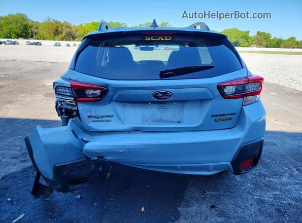 JF2GTHSC2NH237580 2022 SUBARU CROSSTREK Blue Widok z tyłu