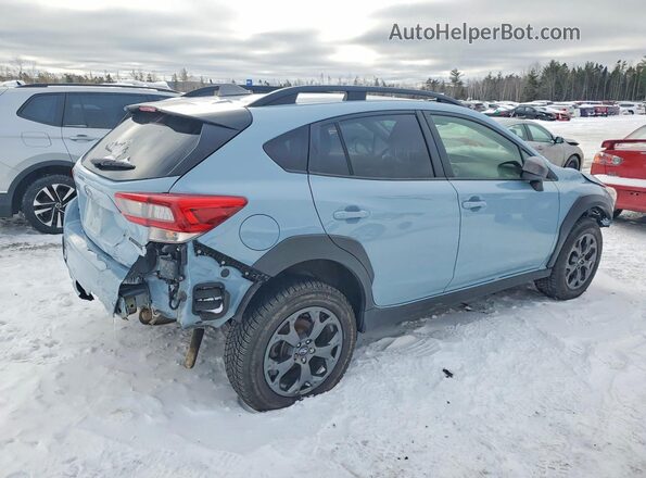 JF2GTHSC7MH352934 2021 SUBARU CROSSTREK Blue უკანა მარჯვენა