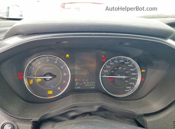 JF2GTHSC7MH352934 2021 SUBARU CROSSTREK Blue ხელსაწყოთა პანელის ხედი