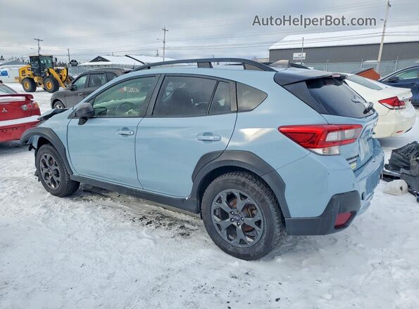 JF2GTHSC7MH352934 2021 SUBARU CROSSTREK Blue უკანა მარცხენა