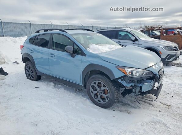 JF2GTHSC7MH352934 2021 SUBARU CROSSTREK Blue წინა მარჯვენა