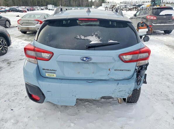 JF2GTHSC7MH352934 2021 SUBARU CROSSTREK Blue უკანა ხედი