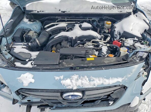 JF2GTHSC7MH352934 2021 SUBARU CROSSTREK Blue ძრავის განყოფილების ხედი