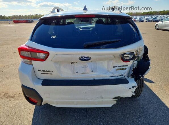 JF2GTHSC8MH354434 2021 SUBARU CROSSTREK White Հետևի տեսք