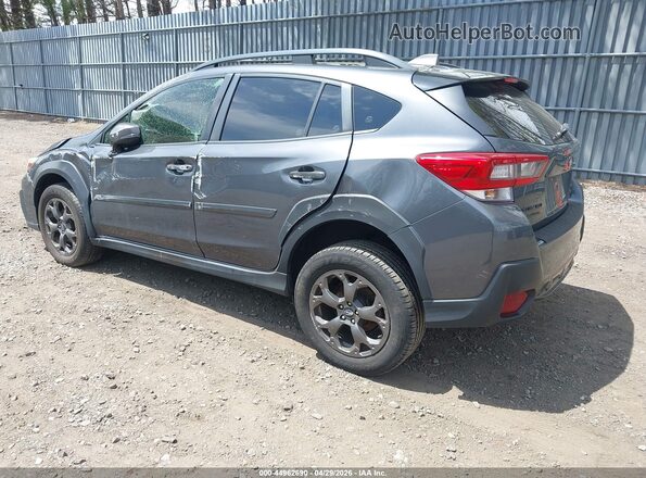 JF2GTHSC9NH217858 2022 SUBARU CROSSTREK Gray Tył lewy