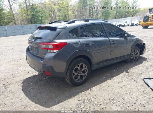 JF2GTHSC9NH217858 2022 SUBARU CROSSTREK Gray Tył prawy