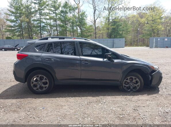 JF2GTHSC9NH217858 2022 SUBARU CROSSTREK Gray Widok wnętrza z tyłu