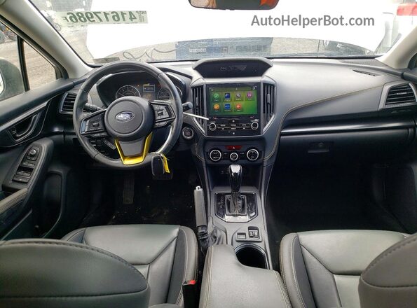 JF2GTHSCXMH272950 2021 SUBARU CROSSTREK White Widok deski rozdzielczej