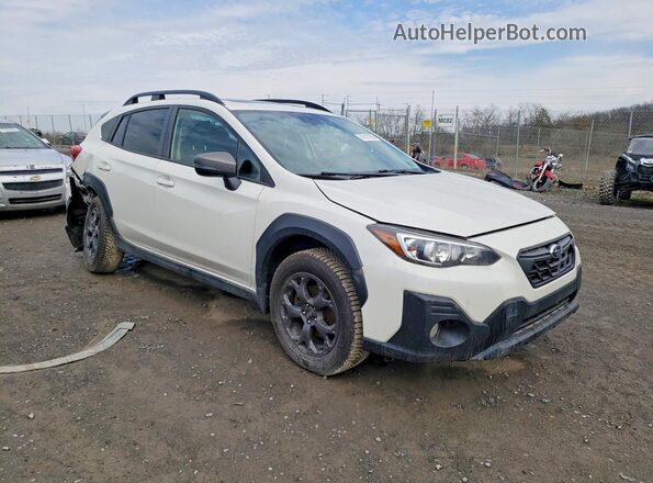 JF2GTHSCXMH272950 2021 SUBARU CROSSTREK White Przód prawy